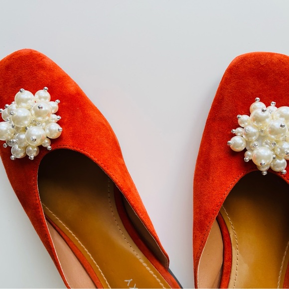 Gorgeous Lisa + Vicky Suede Flats• Sz 6.5 - Picture 4 of 6